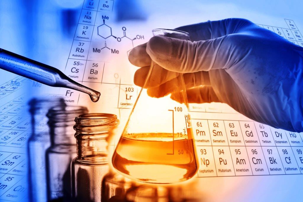 Chemicals in a Flask